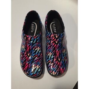 Klogs Missy Women's Grunge Patent Leather 8.5‎ M Clog EUC